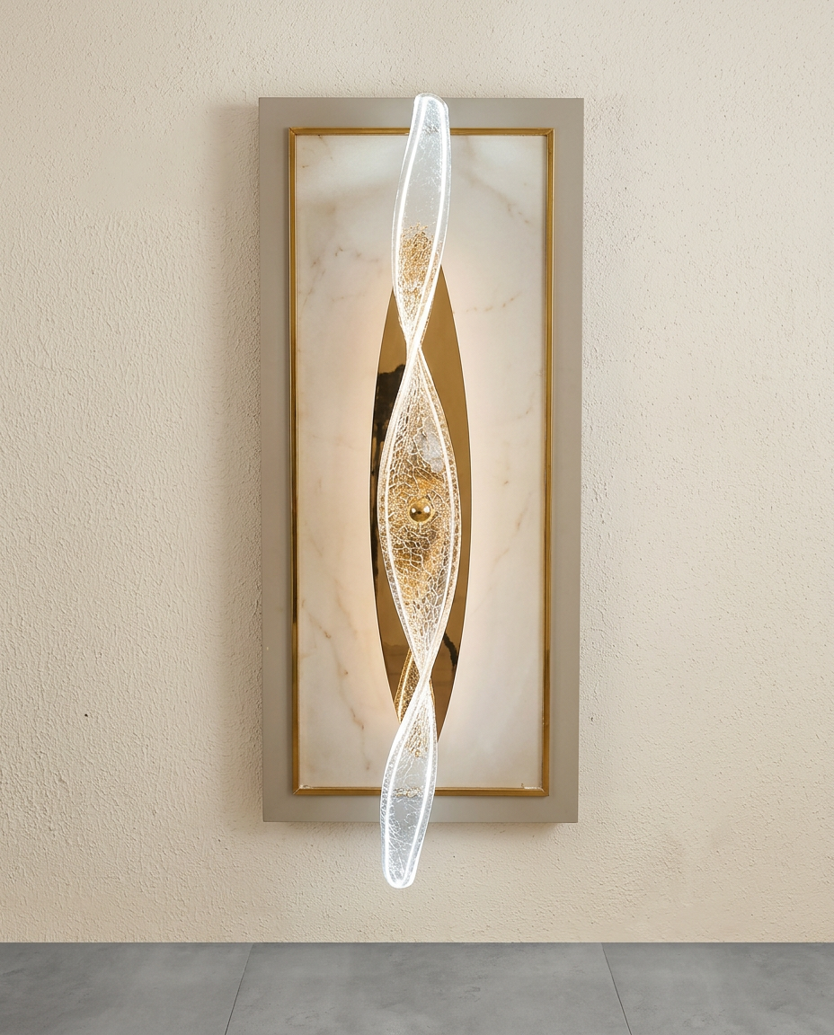 Decorative wall light fixture