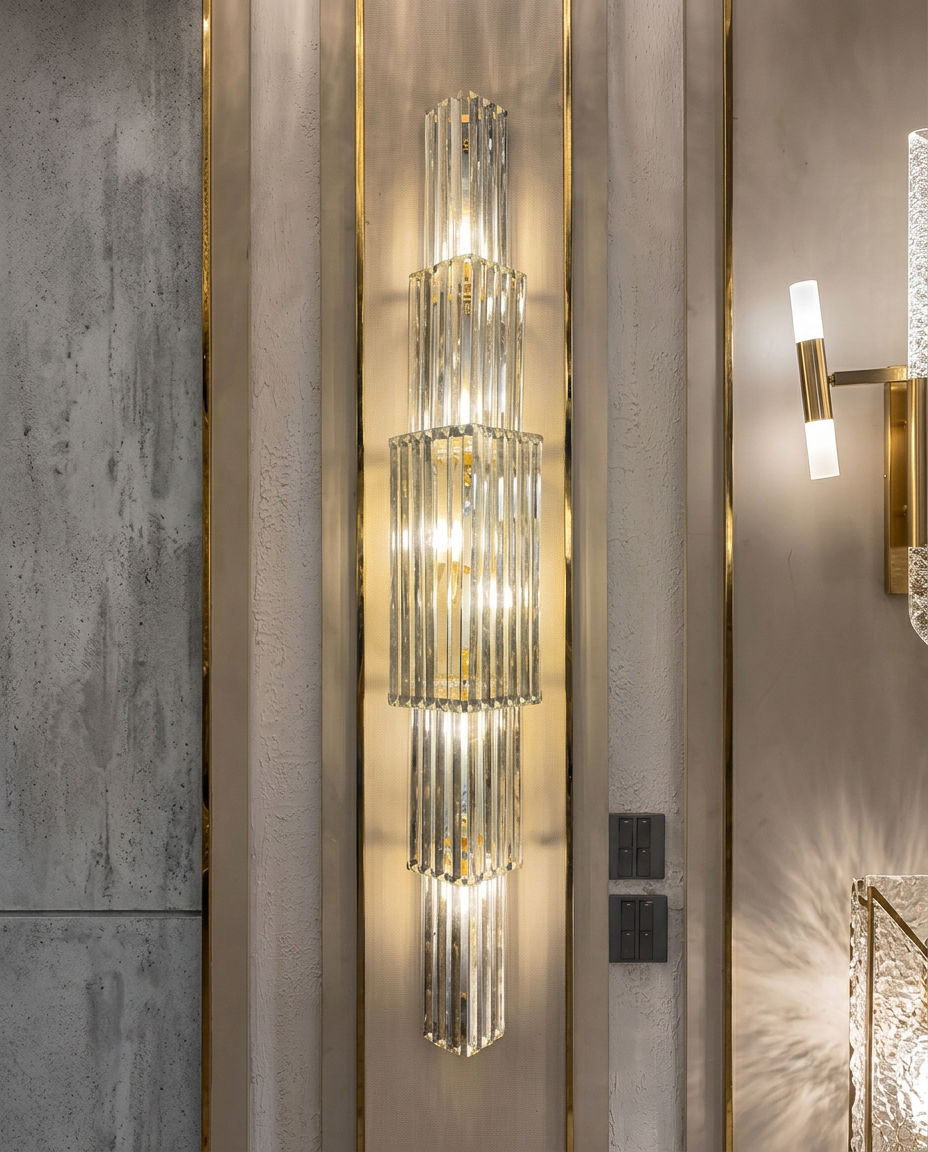 Decorative wall light fixture